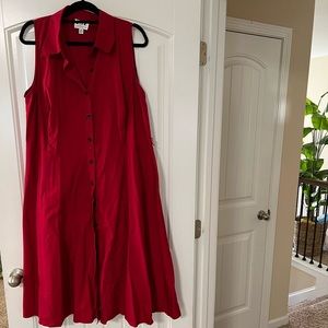 Red Swing Dress